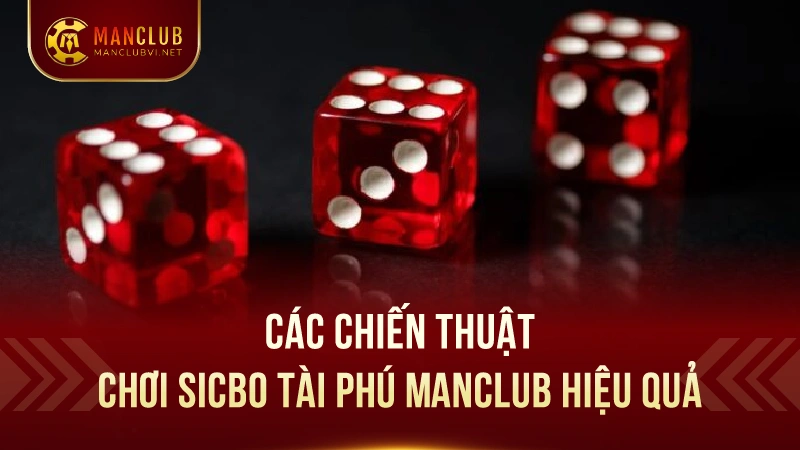 Sicbo Tài Phú ManClub: Chơi Dễ Dàng, Thưởng Giá Trị 3 Chiến thuật choi Sicbo tài phú cùng ManClub